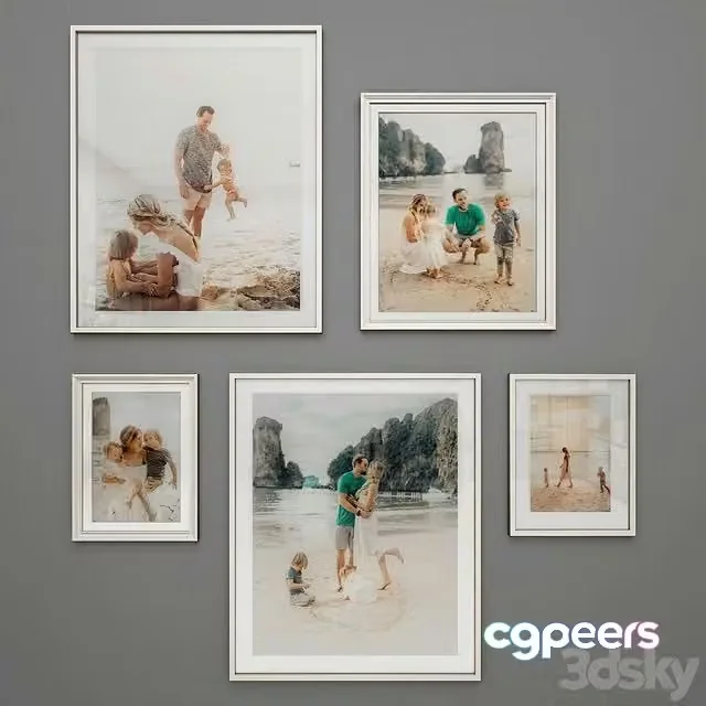 3ds Max Free – Family photo set