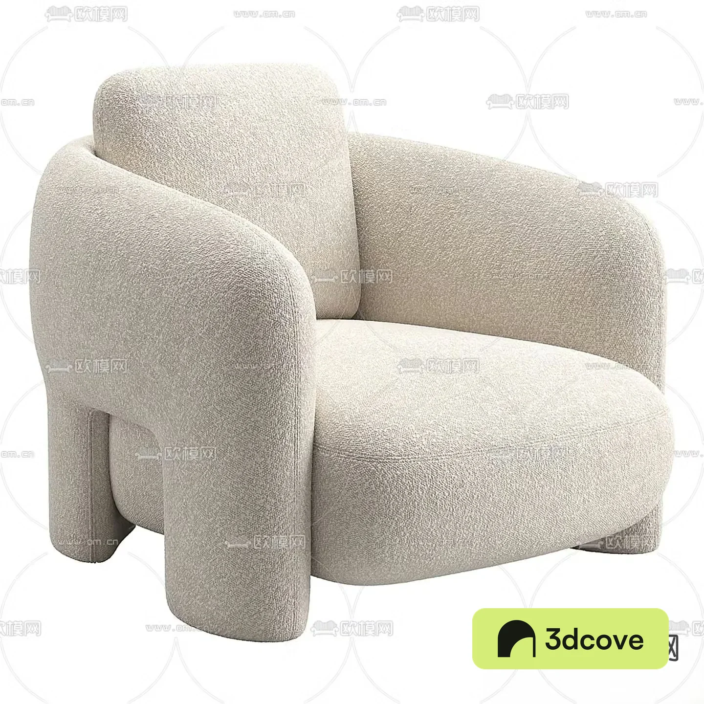 Bold single sofa
