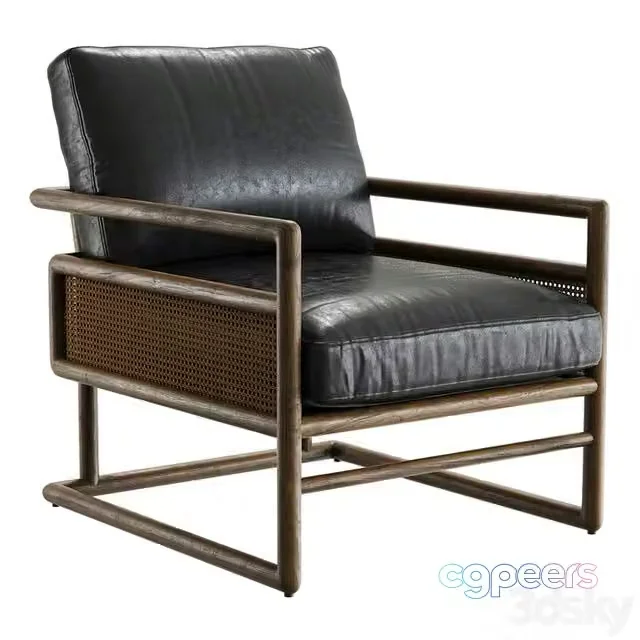 3ds Max Free – Crate&Barrel Carlin Armchair