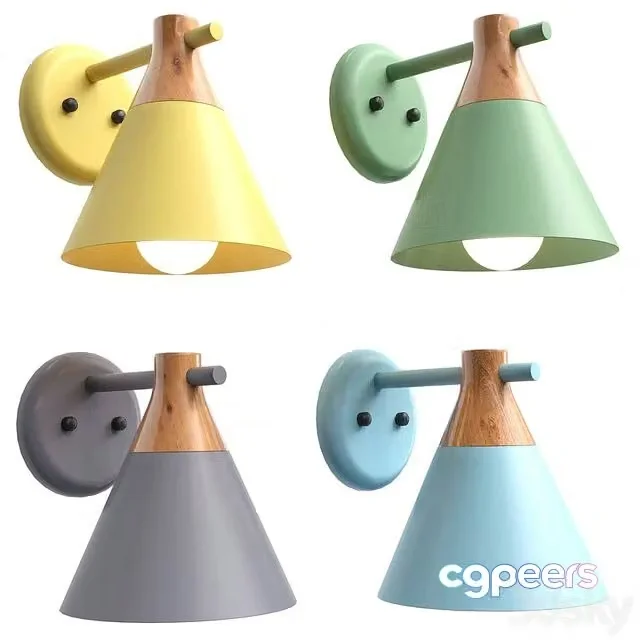 3ds Max Free – Sconce Nod Wall Lampatron