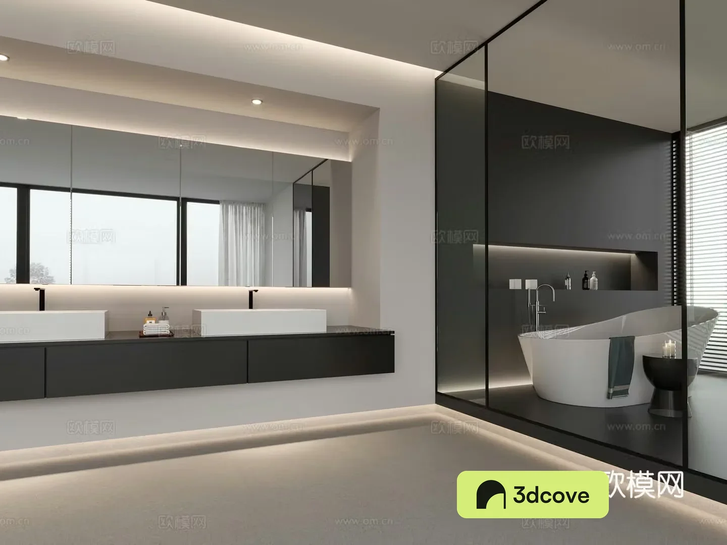 Modern bathroom