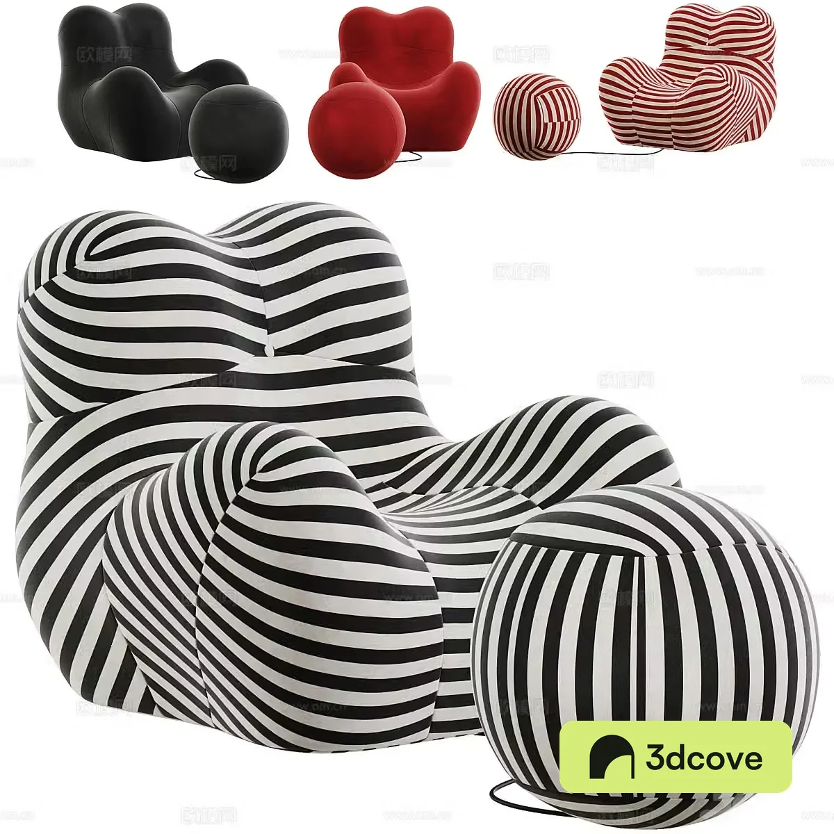 Modern Serie Up 2000 Casual Sofa