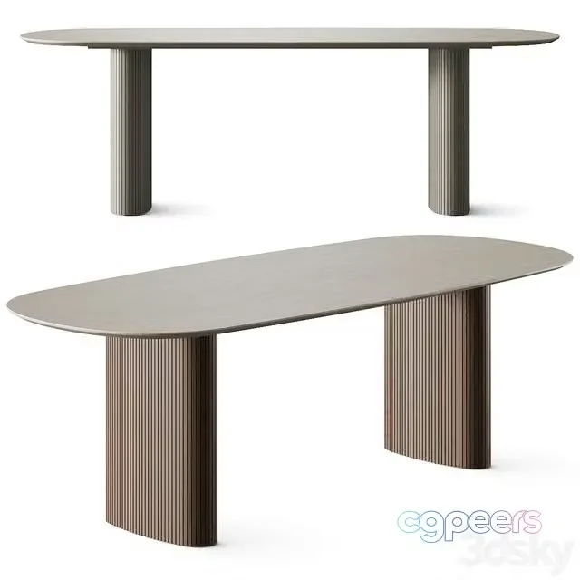 3ds Max Free – BoConcept Santiago Dining Table