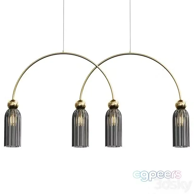 3ds Max Free – Pendant lamp Antic Maytoni