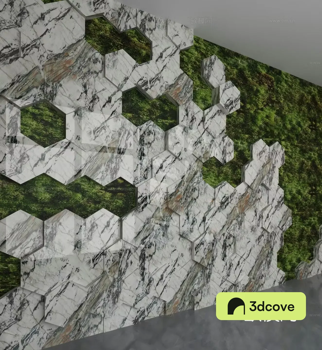 Modern background wall