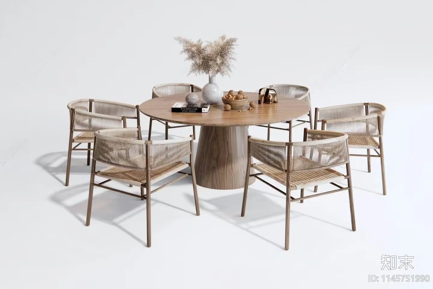 Modern Dining Room 3D Model – 15997 – VRAY Render