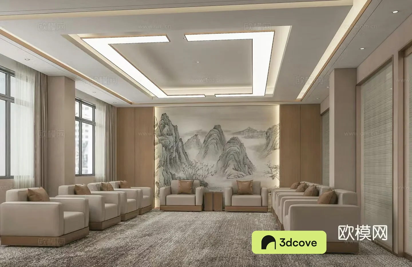 New Chinese VIP reception room