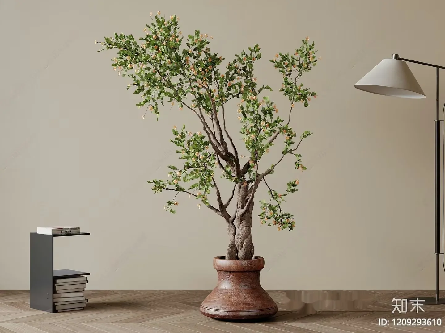 Modern Living Room 3D Model – 5972 – VRAY Render