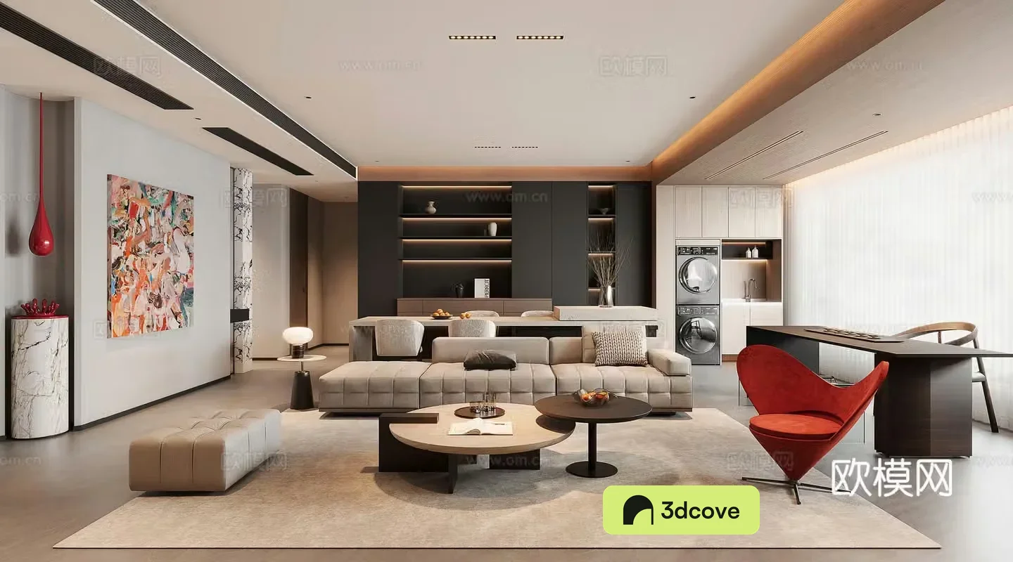 Modern Italian dining room