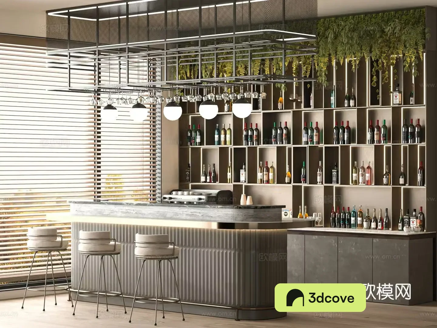 Modern bar