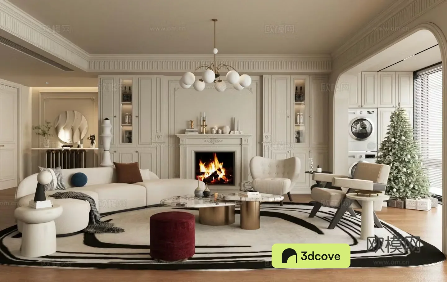 French home living room large living room sofa coffee table combination