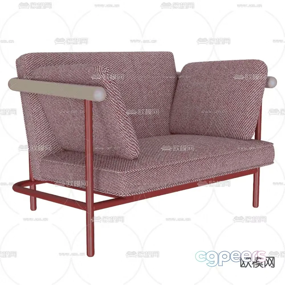 La Chance single sofa 3d model