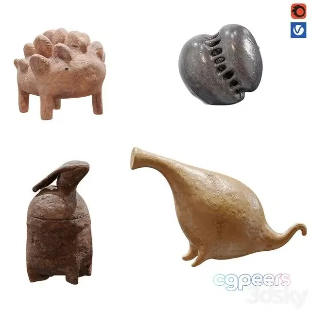 3ds Max Free – Decor figurines