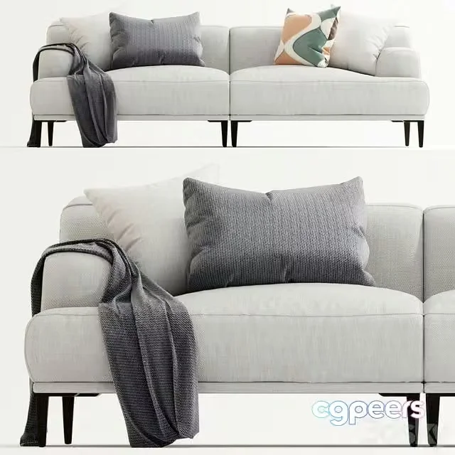 3ds Max Free – Abisko Quartz Sofa