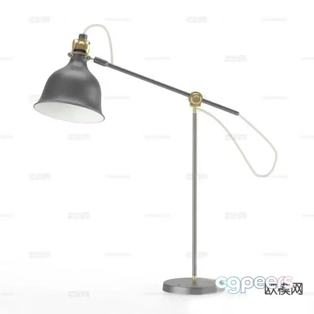 Reading lamp desktop lamp 3d model