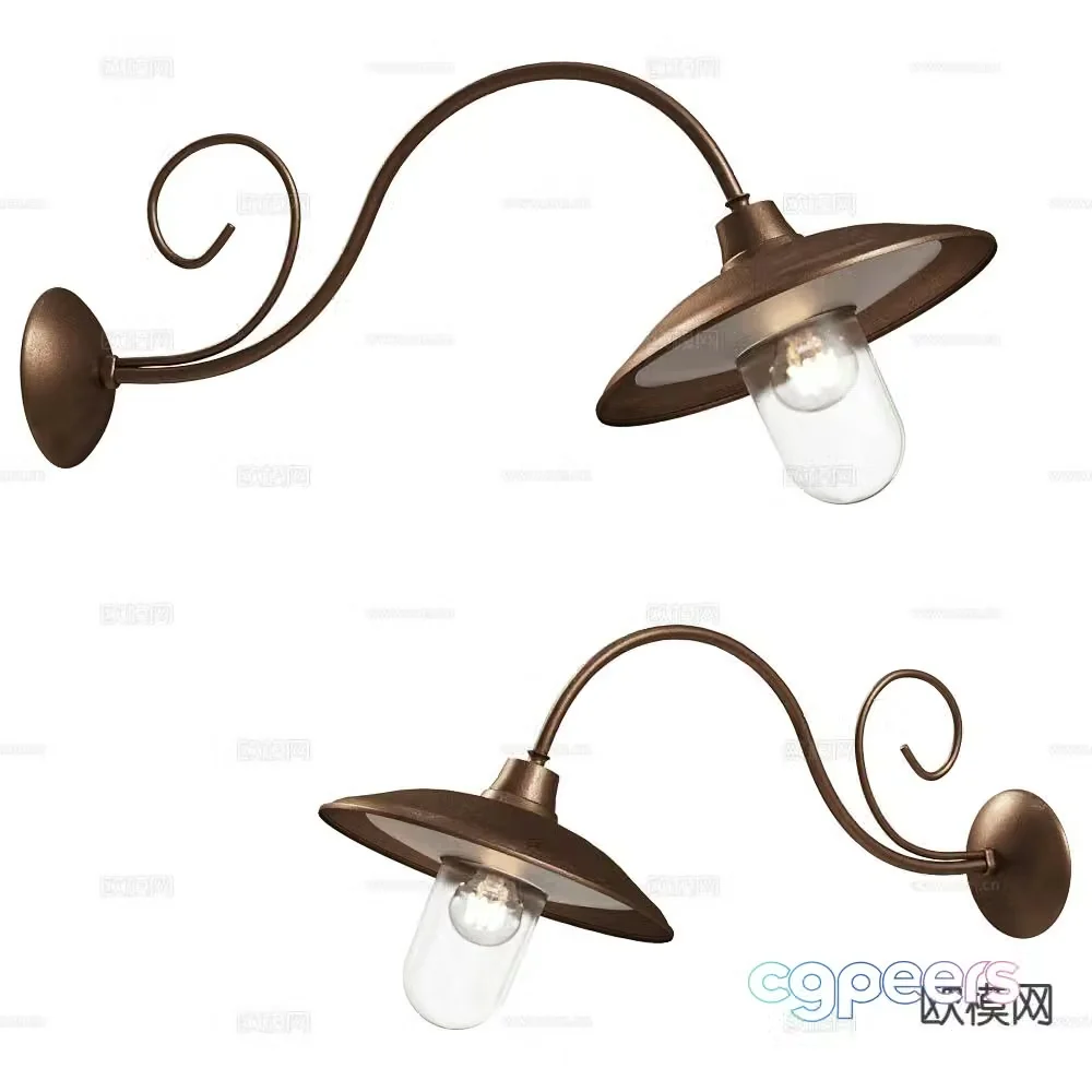 Il Fanale wall lamp 3d model