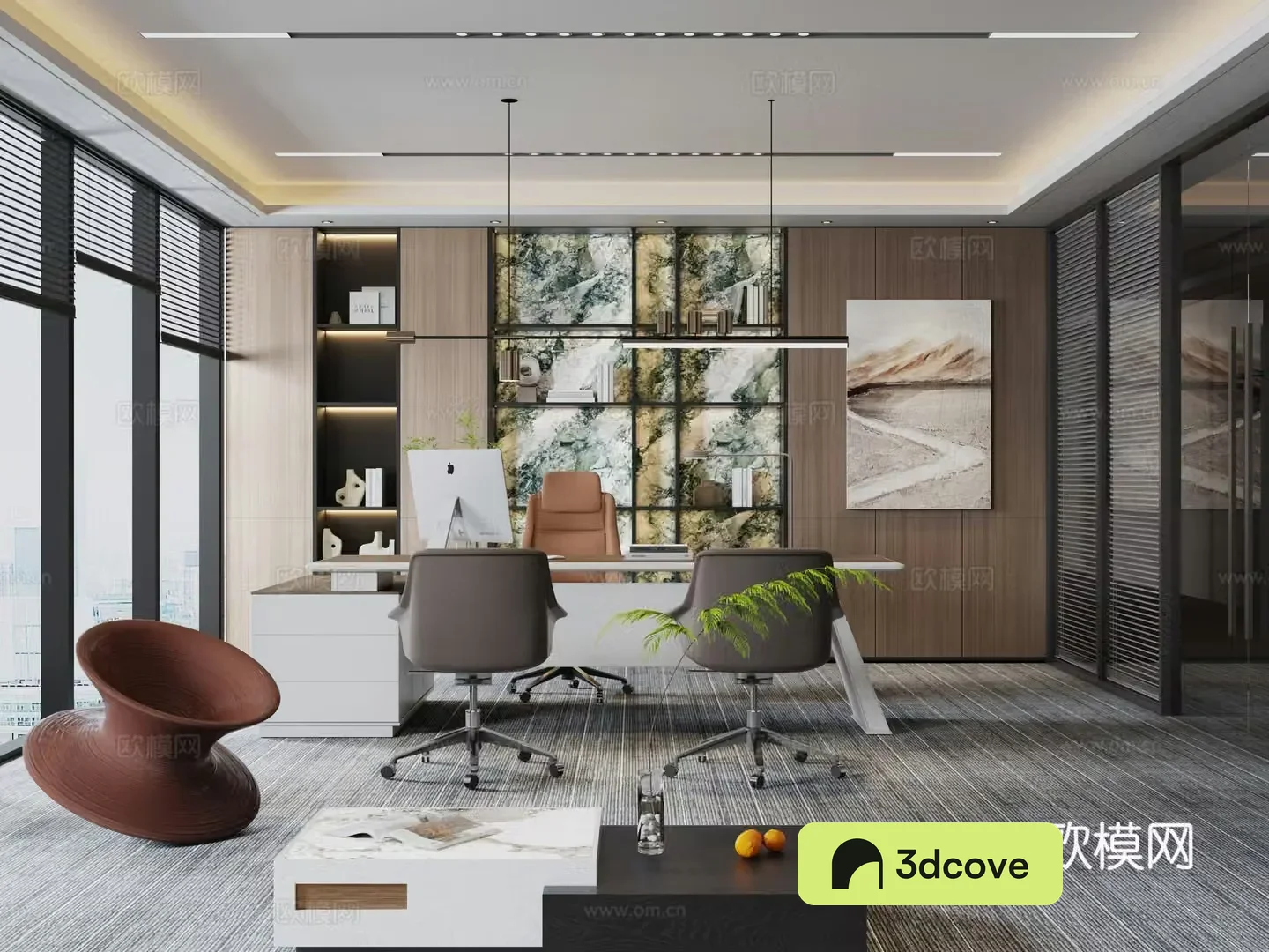 Modern Manager Office