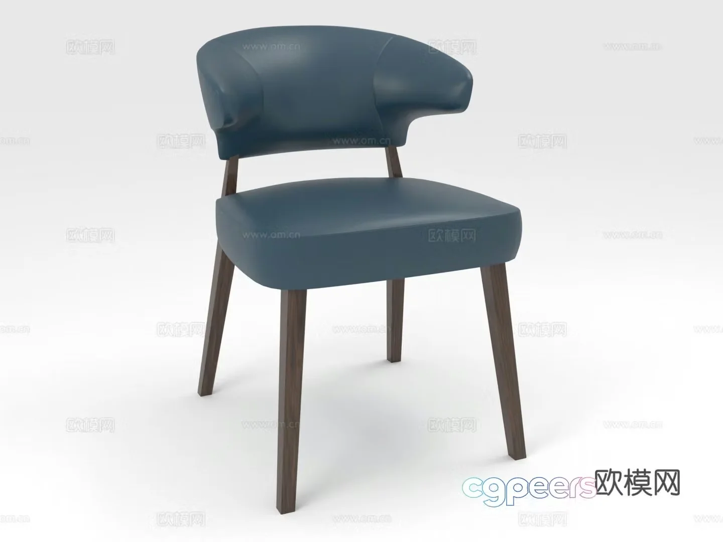 Armchair Dining Chair Leisure Chair Chair Seat 3d Model