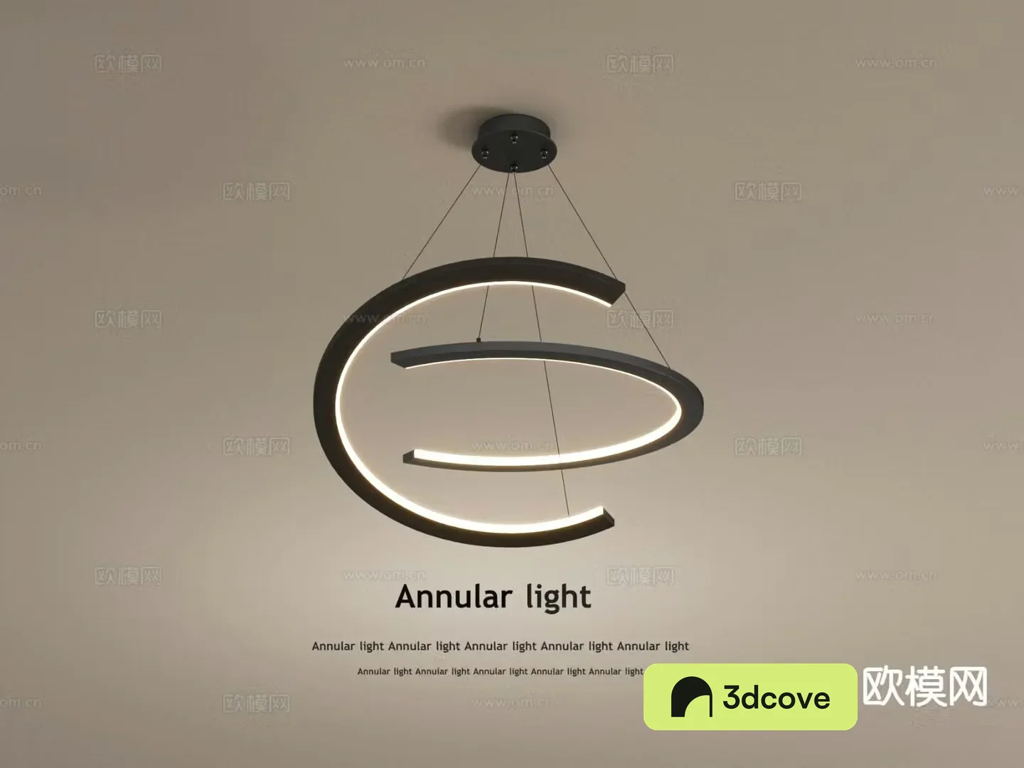 Creative chandelier ring chandelier