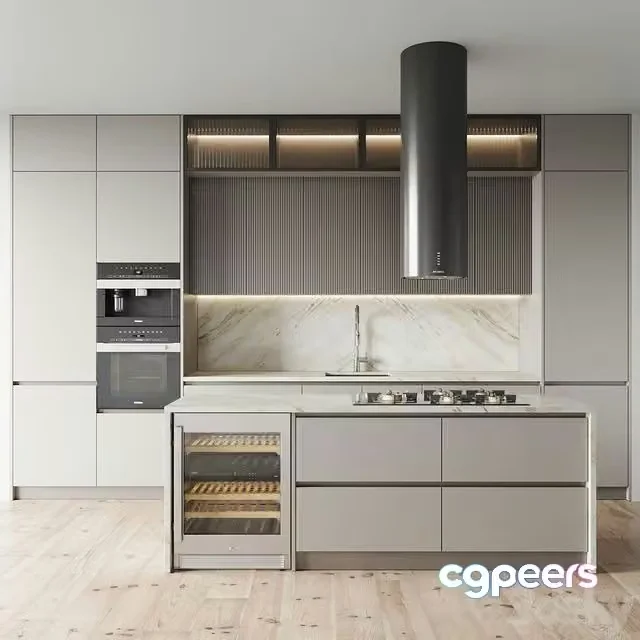 3ds Max Free – kitchen 0143
