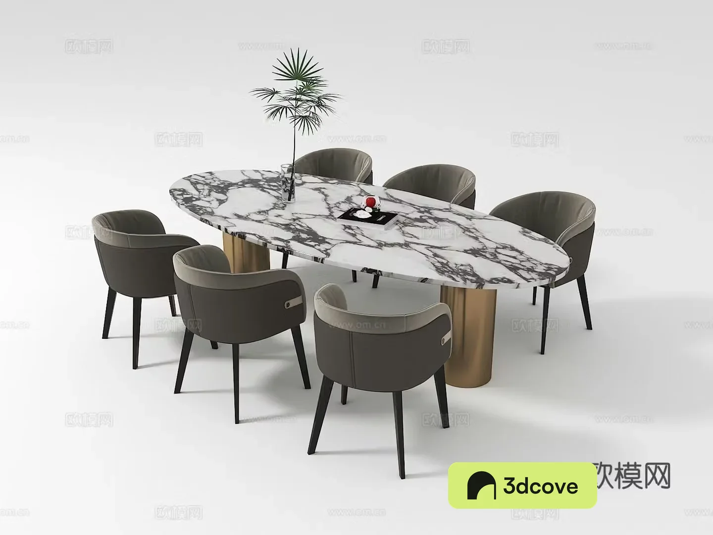 Italian dining table and chairs