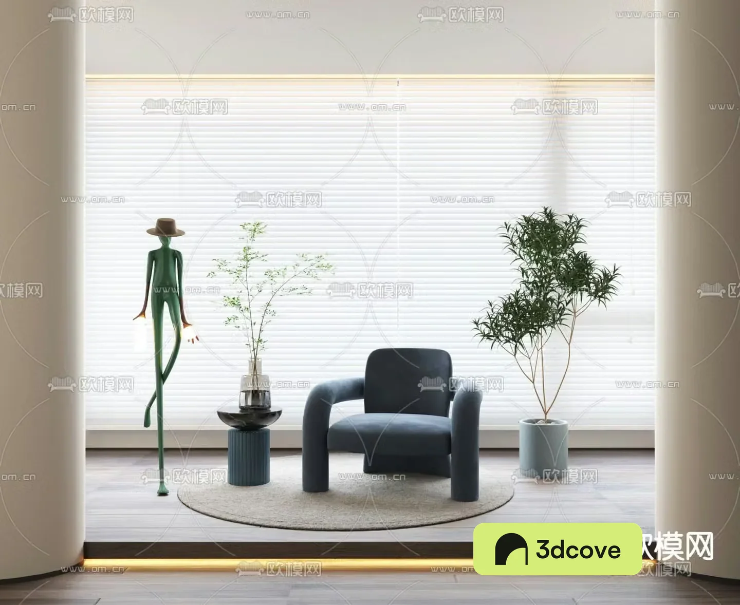 Leisure sofa side table