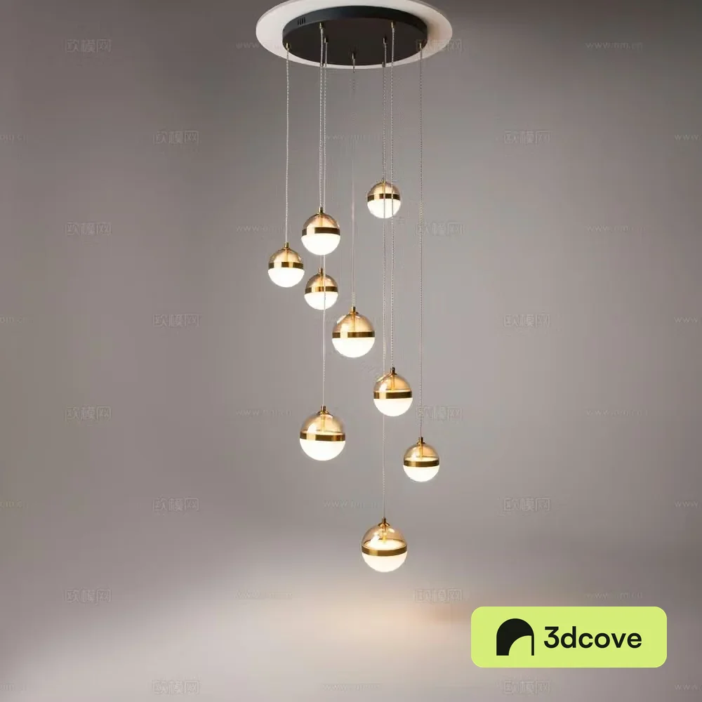 Modern chandelier