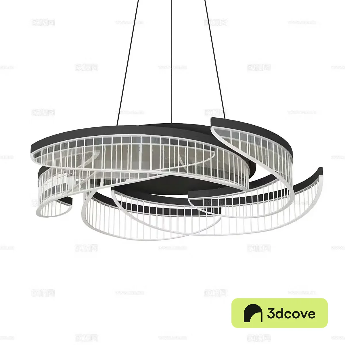 Modern minimalist chandelier living room chandelier