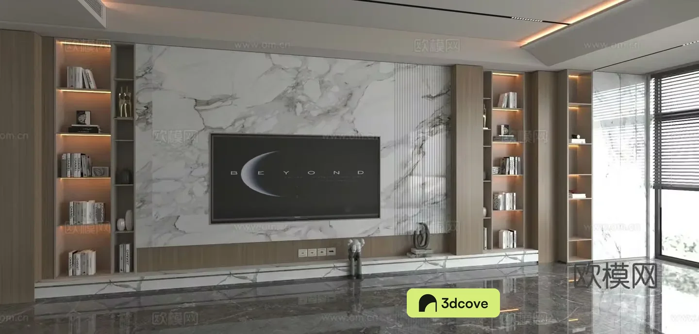 TV background wall
