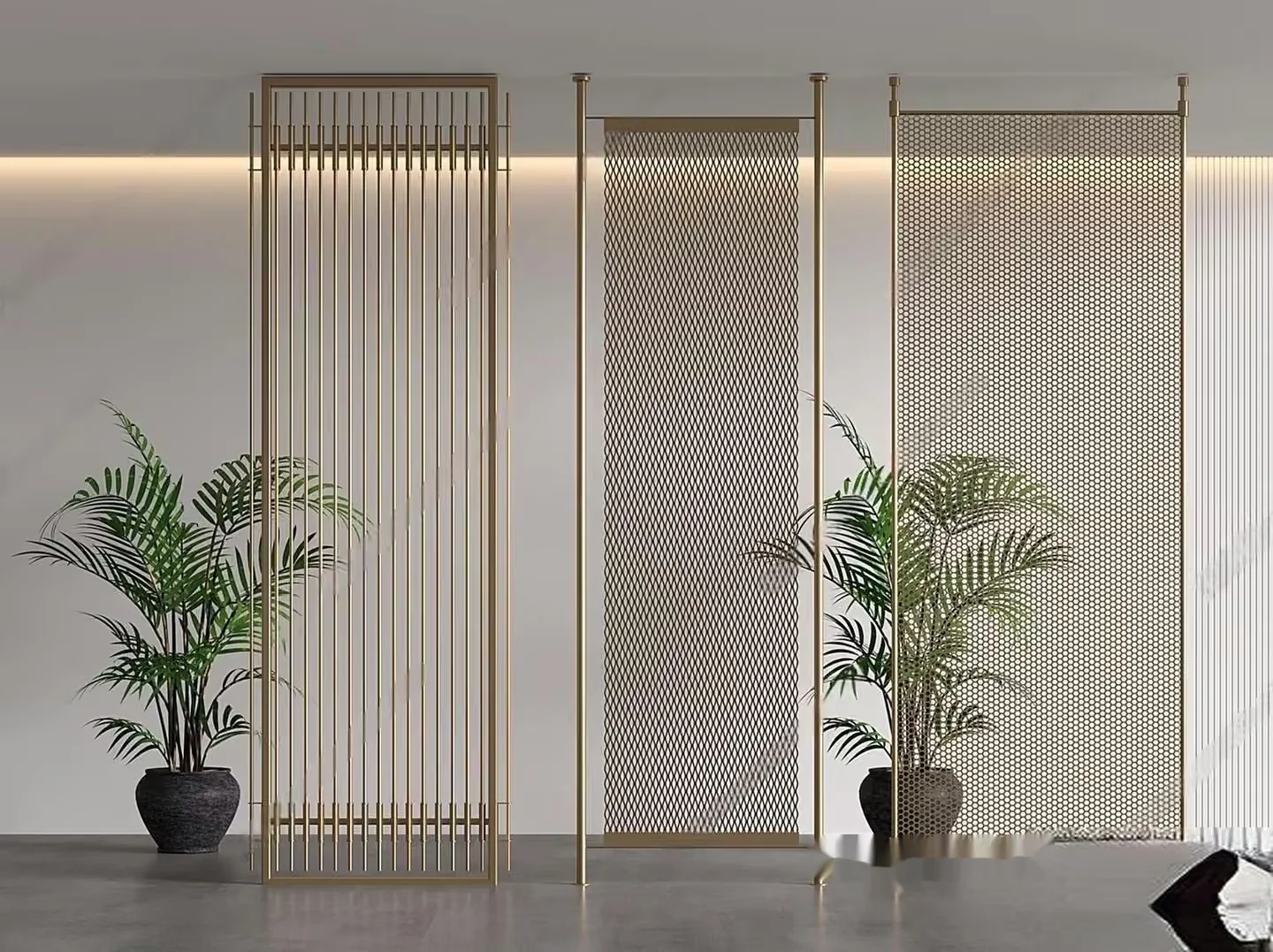 A Room Divider With A Modern Design 3D Model – 8274 – VRAY Render