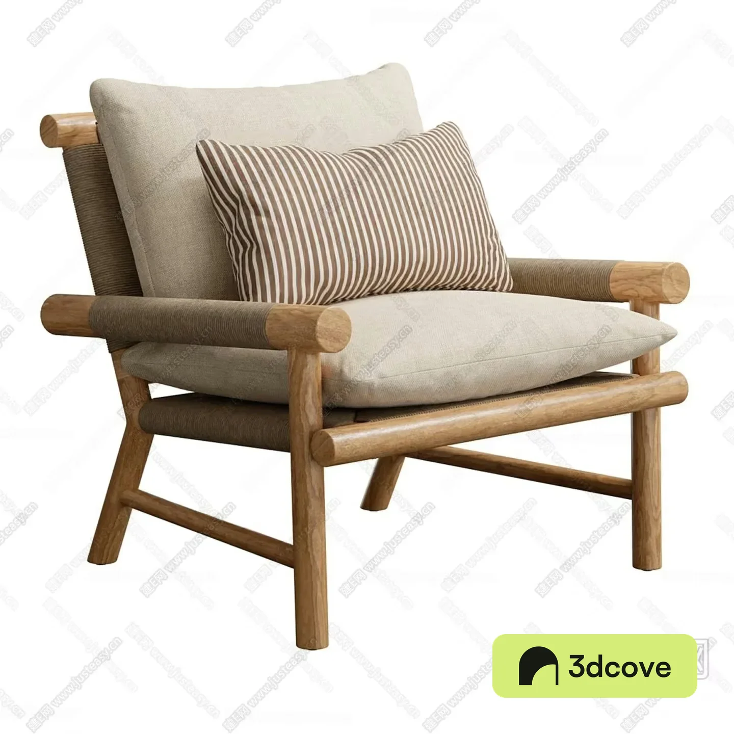 Wooden Armchair