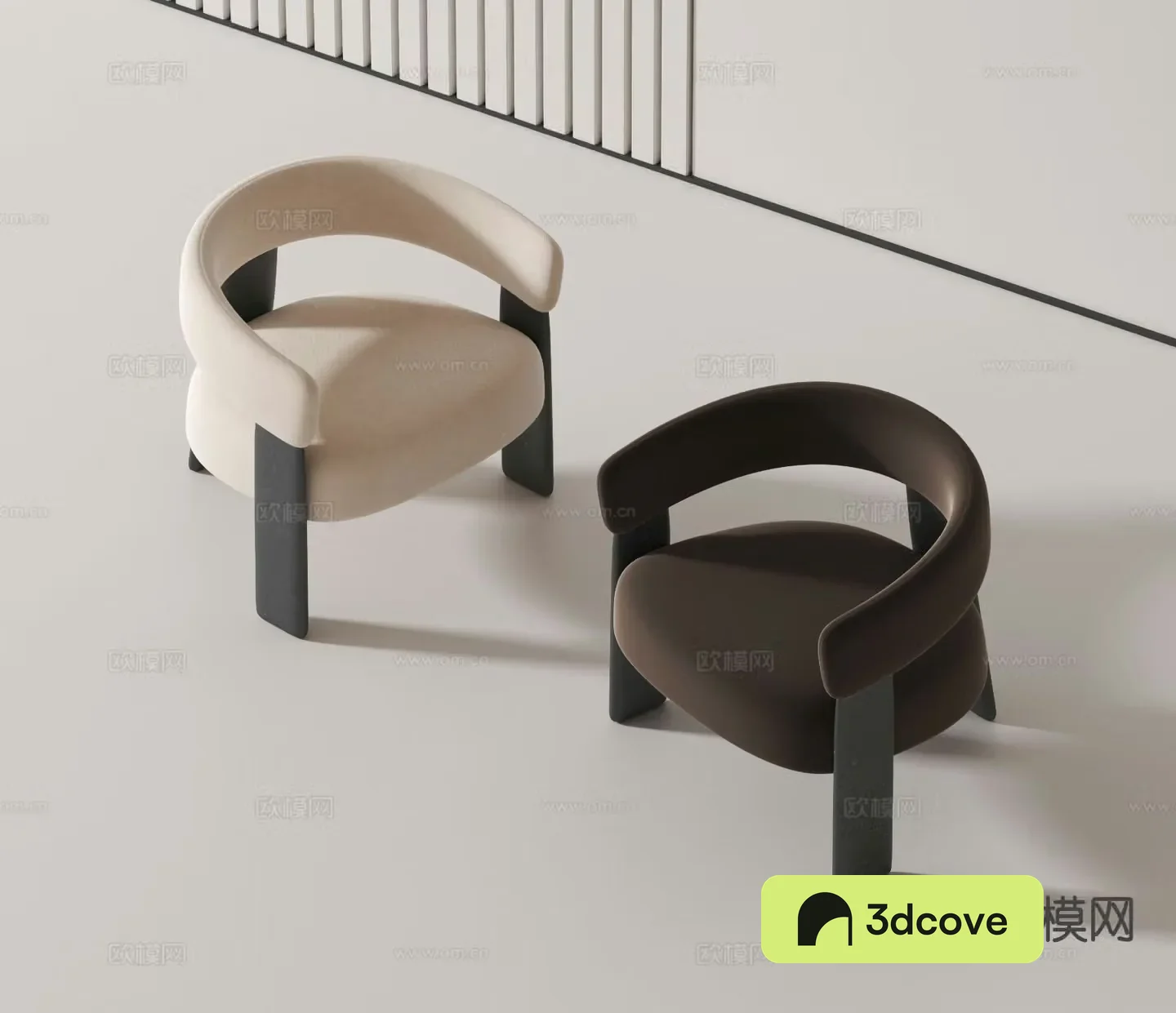 Modern chair single chair