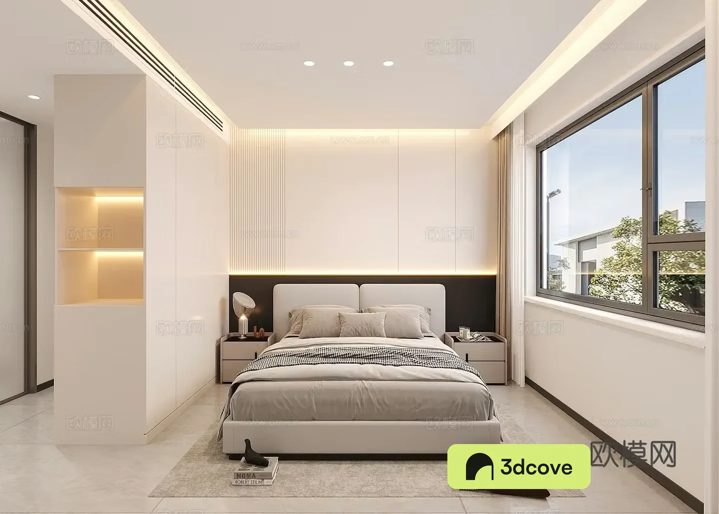 Creamy Bedroom