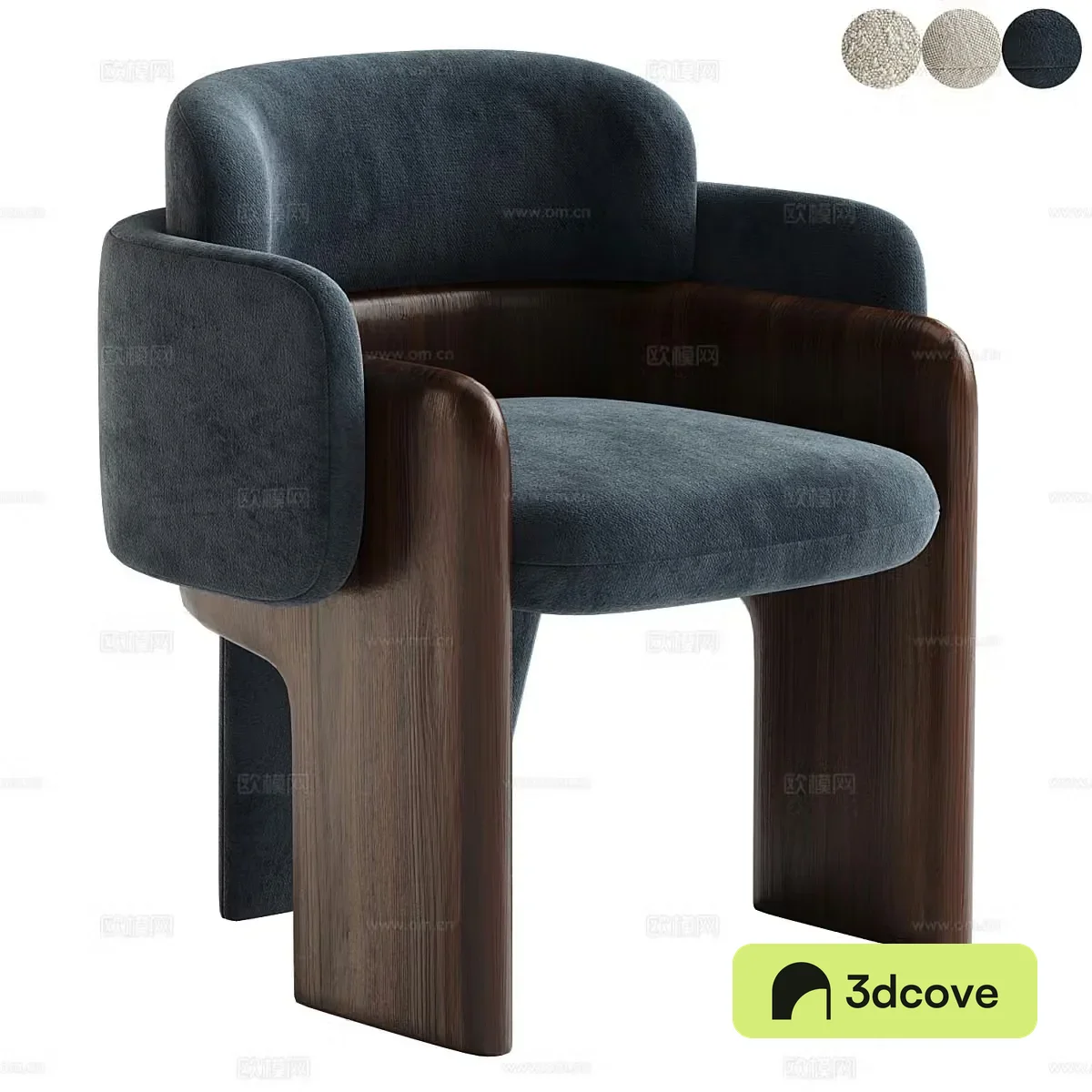 New Chinese style armchair leisure chair