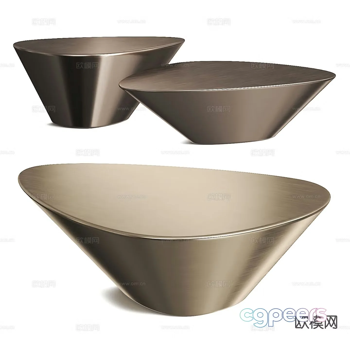 Rebecca mother-in-law coffee table 3d model