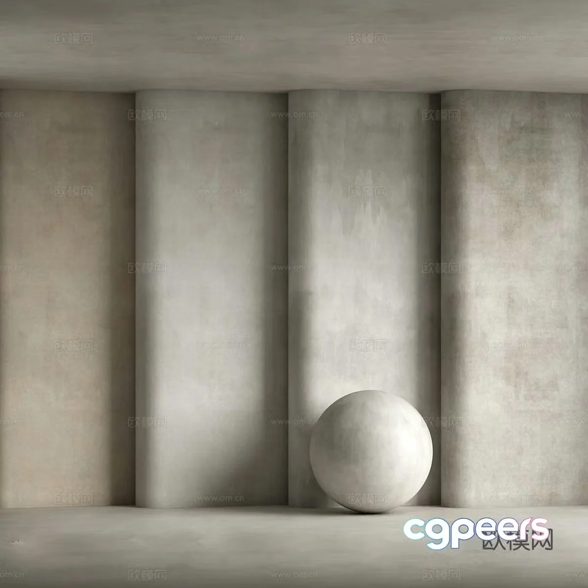 3D model of floor tiles