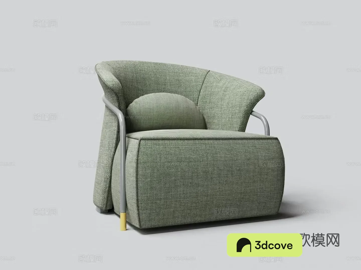Modern single sofa