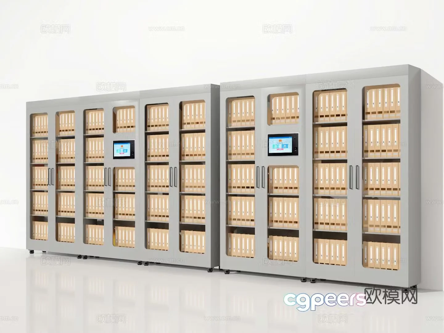 Office cabinet 3d model