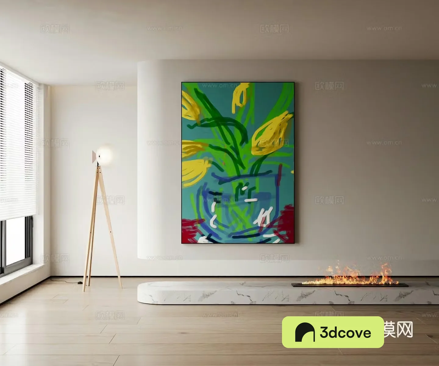 Modern decorative painting