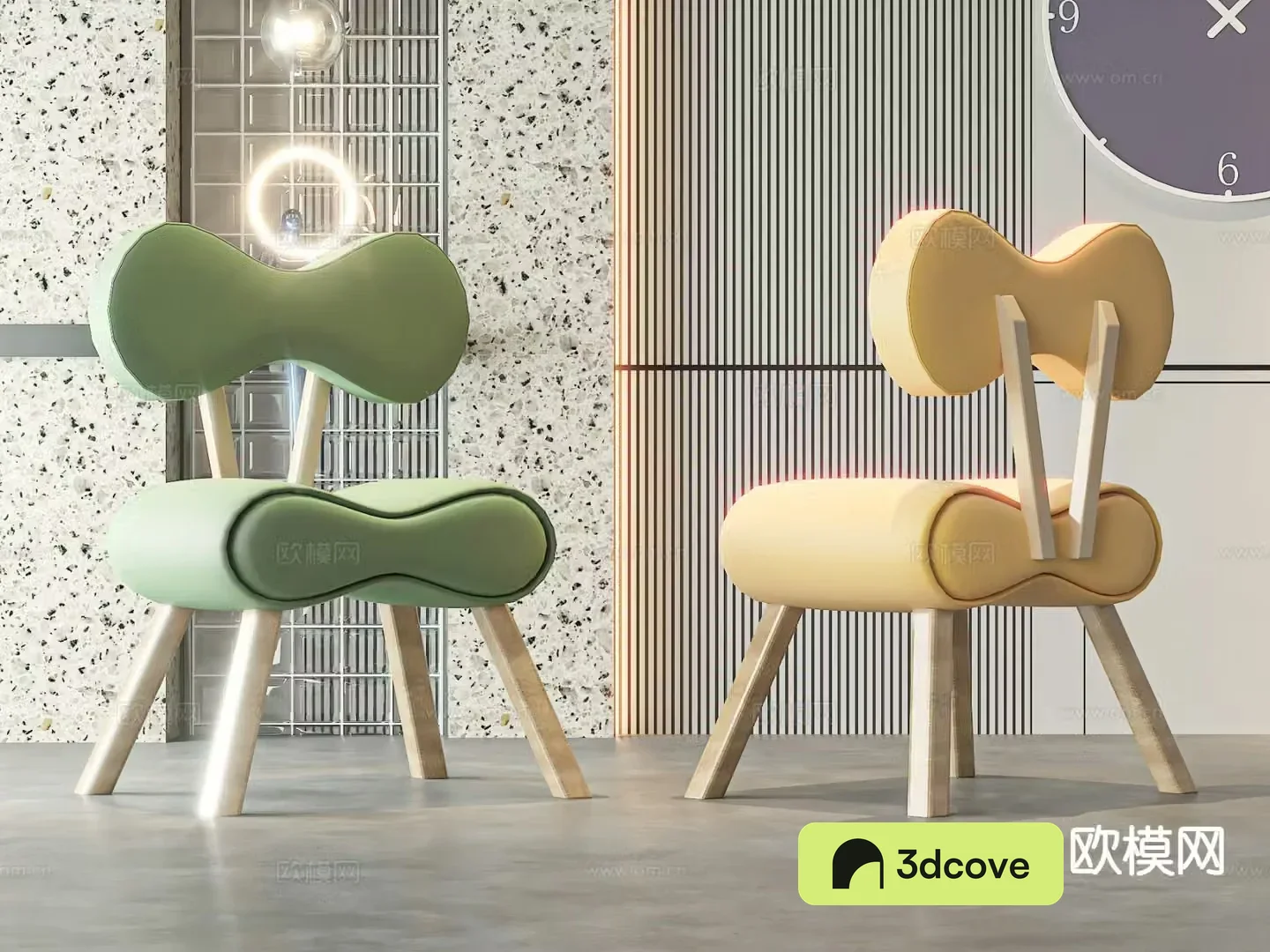 Children’s chair learning chair cartoon chair