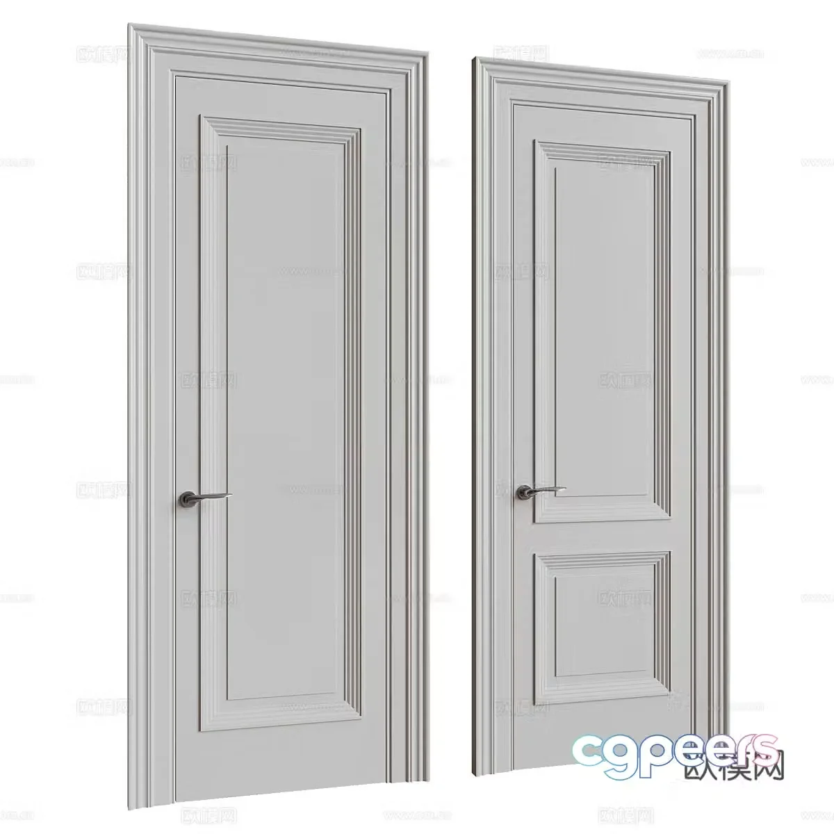 Indoor door 3d model