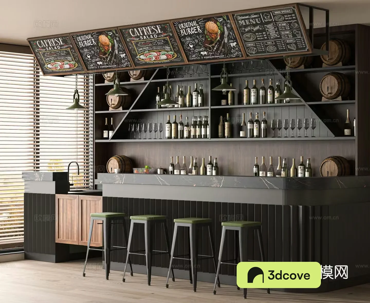 Modern bar
