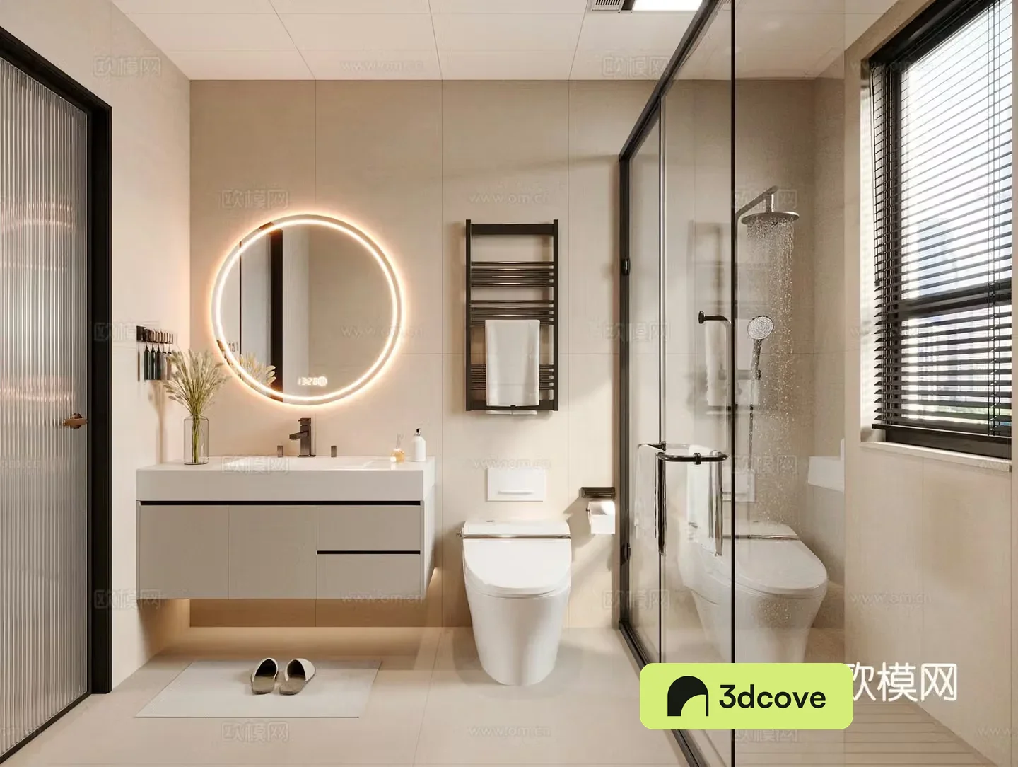 Modern bathroom