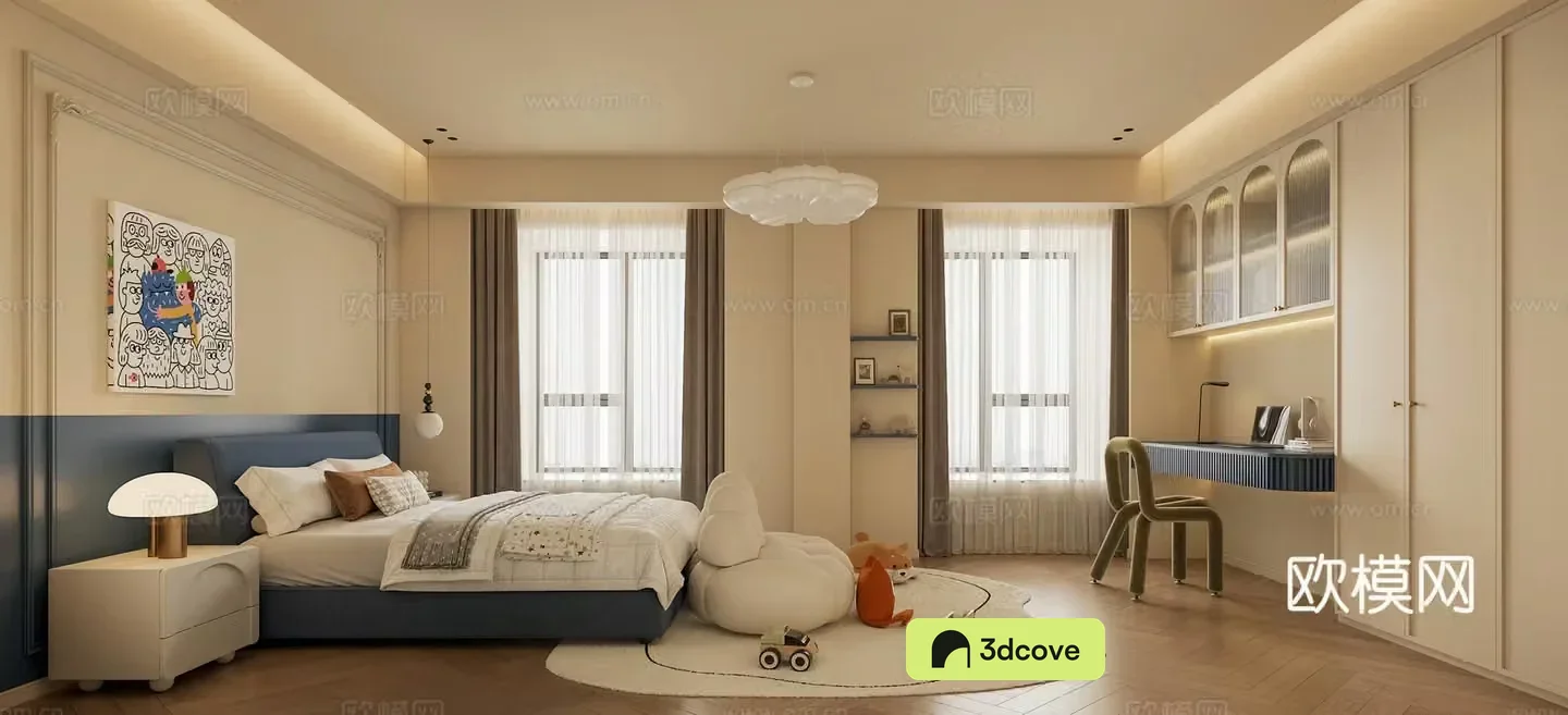 French children’s room