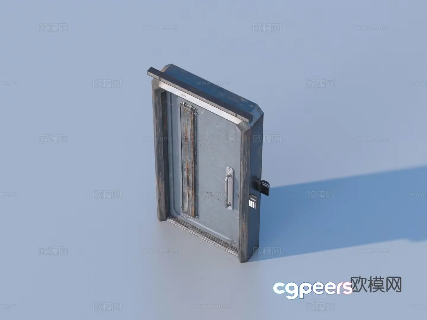 Door Iron Door Door 3D Model