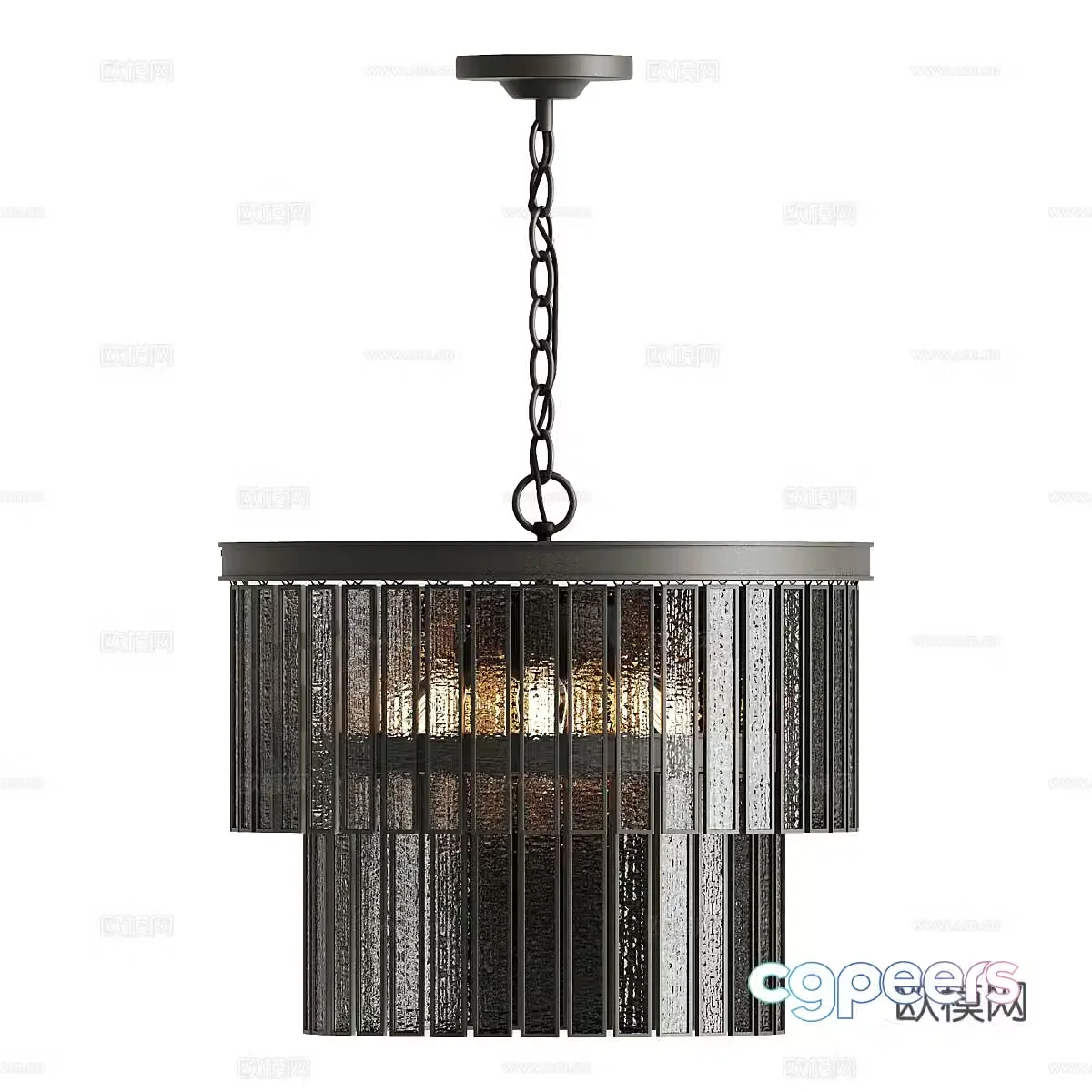 Industrial chandeliers living room chandeliers restaurant chandeliers bedroom chandeliers hotel chandeliers homestay chandeliers 3D model