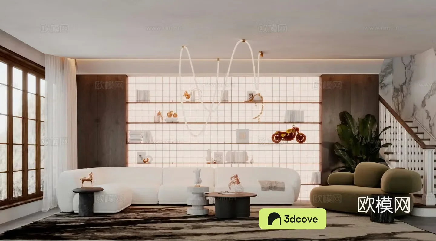 Light luxury living room