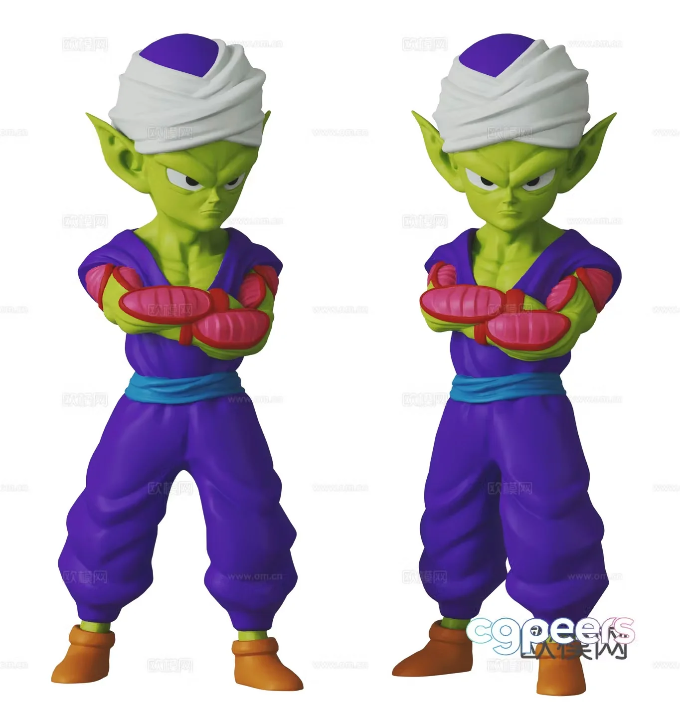 Modern Dragon Ball Figure Doll 3D Model