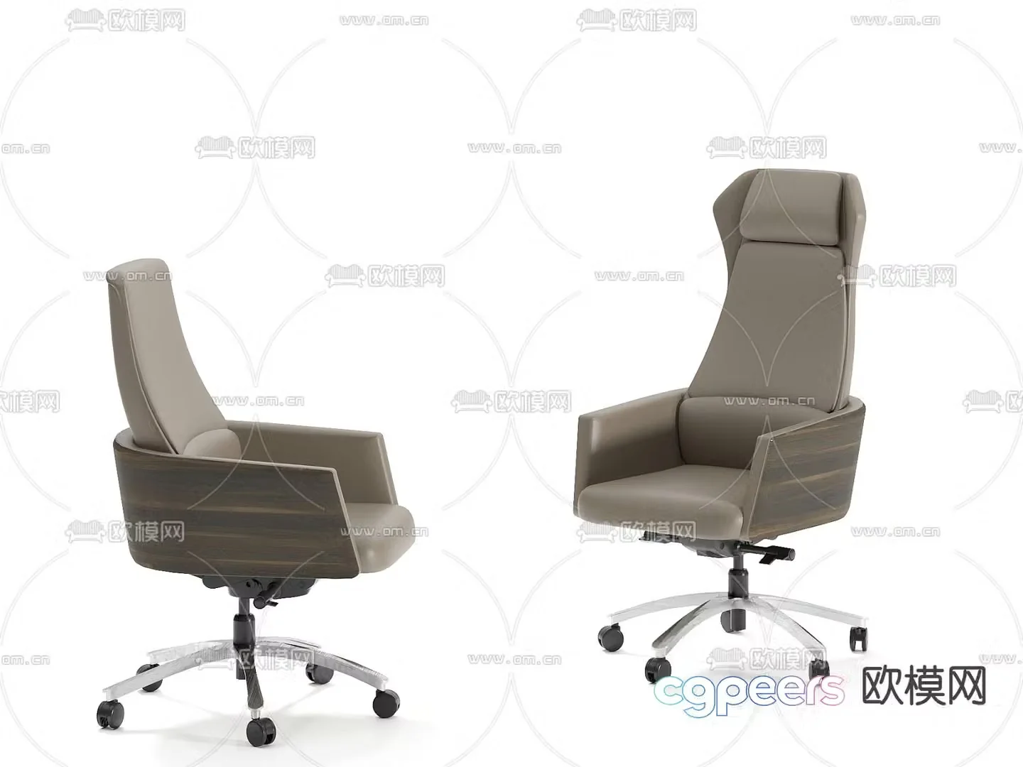 Office chair executive chair boss chair 3d model