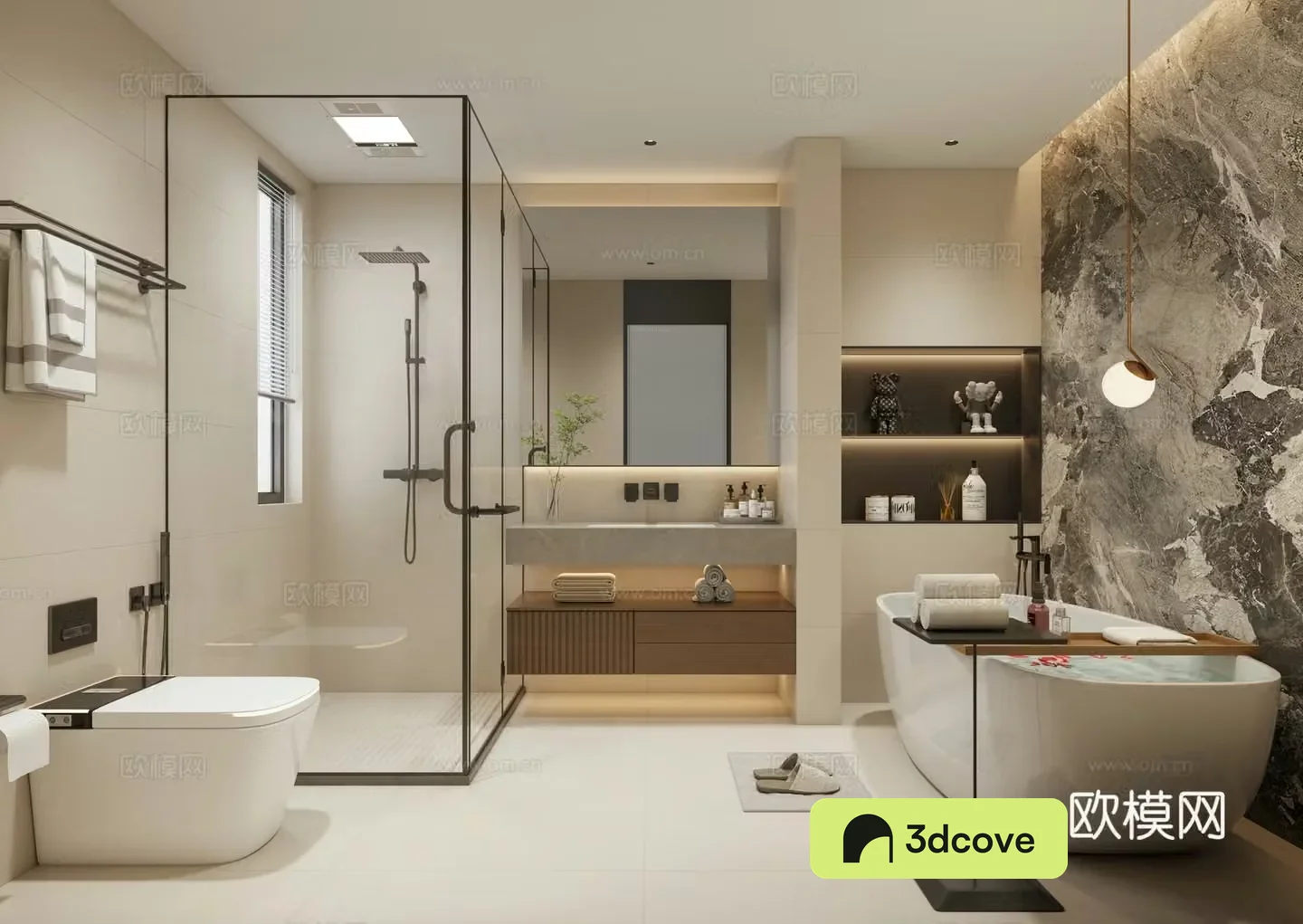 Modern Italian bathroom